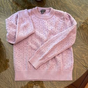 Beautiful lavender sweater from J.Crew (point sur)